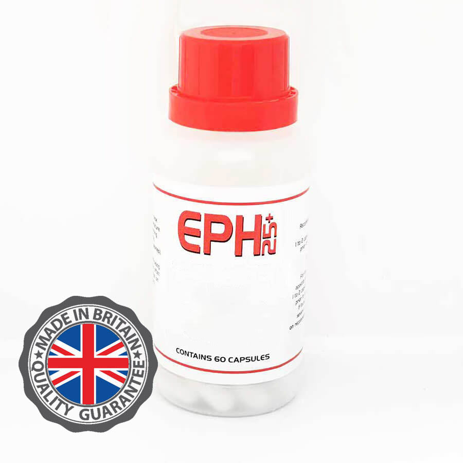 EPH 25+ (60 Capsules) Thermogenic Fat Burner