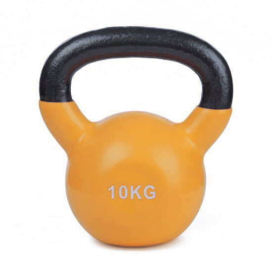 Vinyl Coated Cast Iron Kettlebell - 1 x 10kg