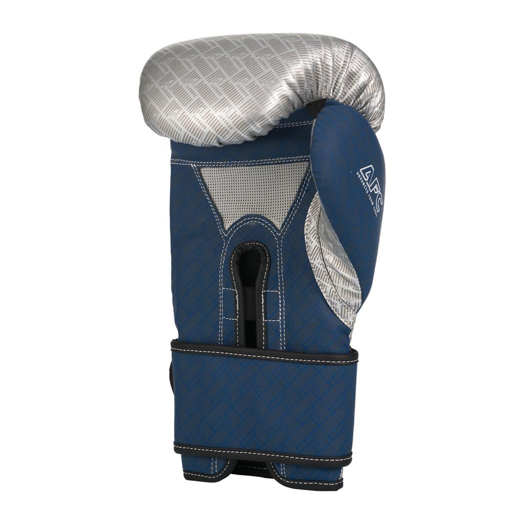 Century Boxing Gloves - Silver/Navy - Gymzey.com