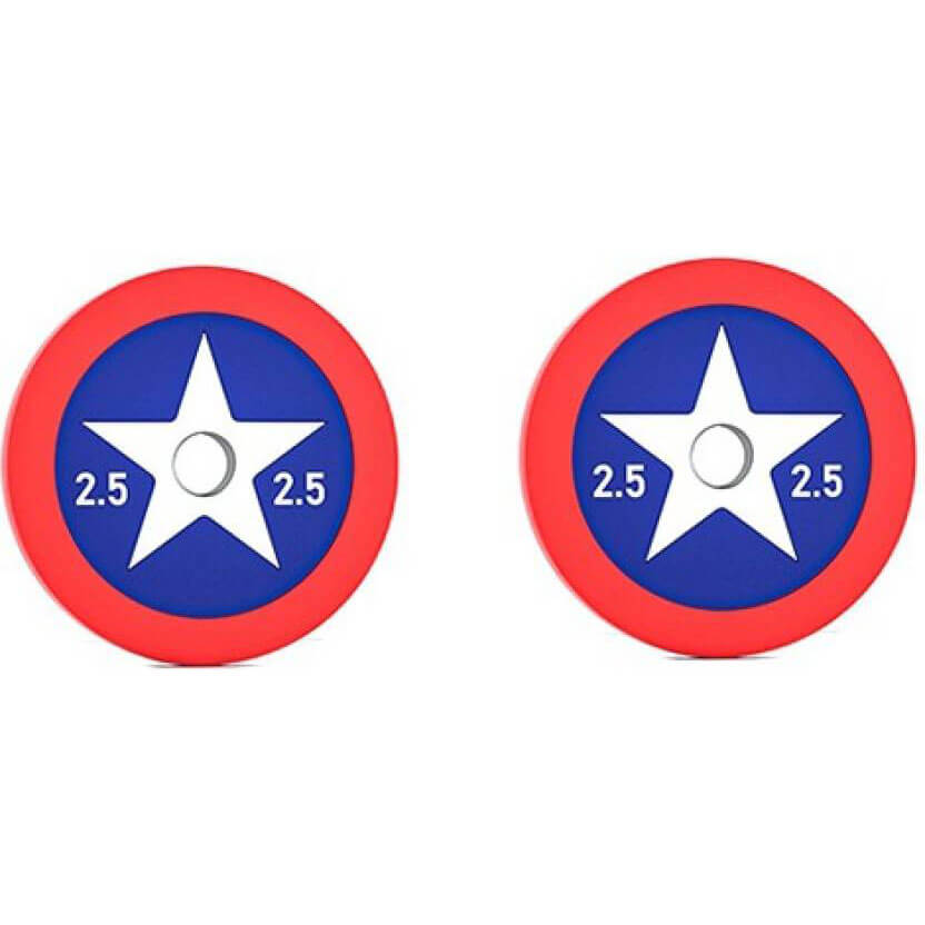 Olympic 2" Weight Plates Captain America