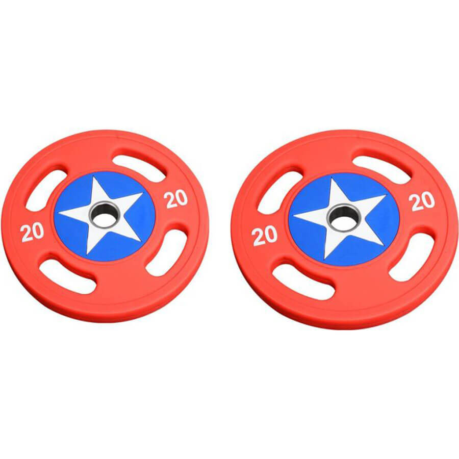 Olympic 2" Weight Plates Captain America