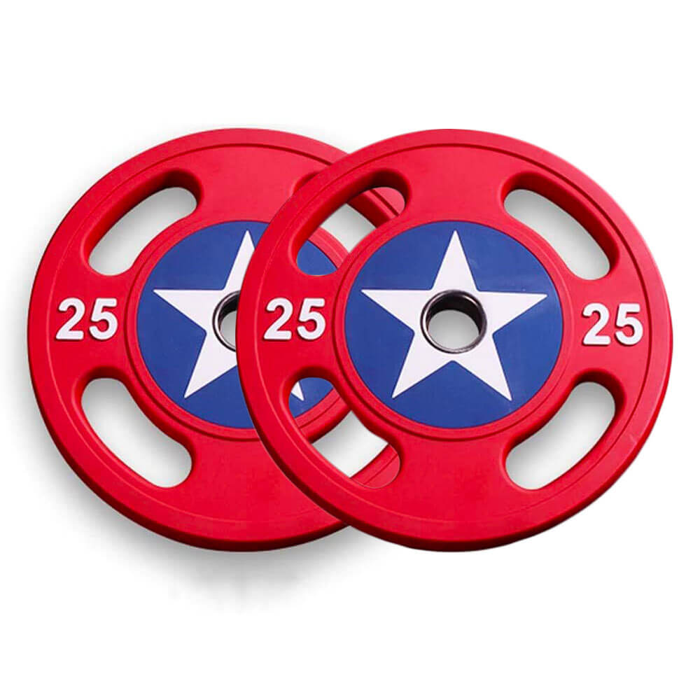 Olympic 2" Weight Plates Captain America