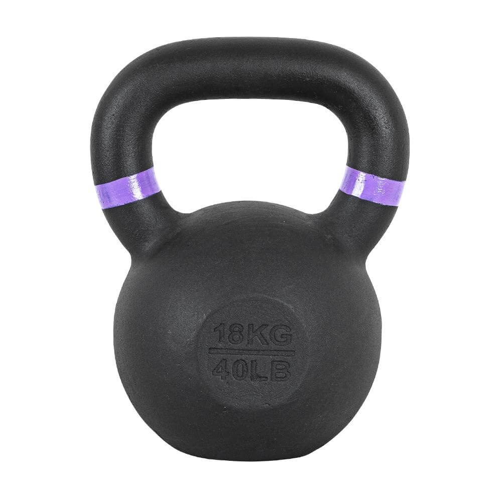 Cast Iron Kettlebell inSPORTline Powder 4kg - 20kg - Gymzey.com