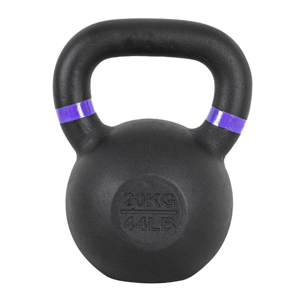 Cast Iron Kettlebell inSPORTline Powder 4kg - 20kg - Gymzey.com