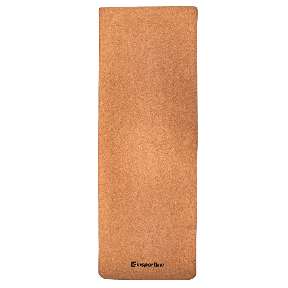 Exercise Mat Corkam, made from natural eco Cork, with shoulder strap, 5.6ft - Gymzey.com