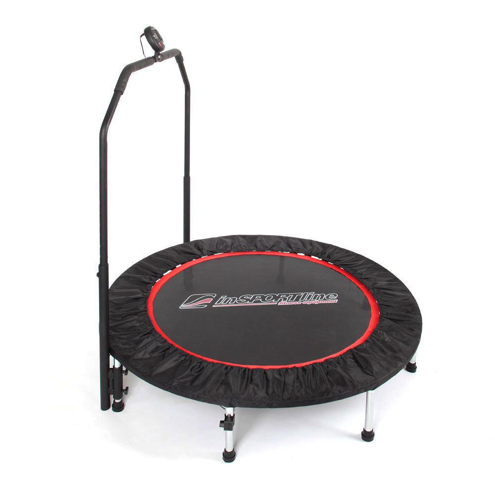 Trampoline with Handlebar and Digital Jump Counter 122cm - Gymzey.com