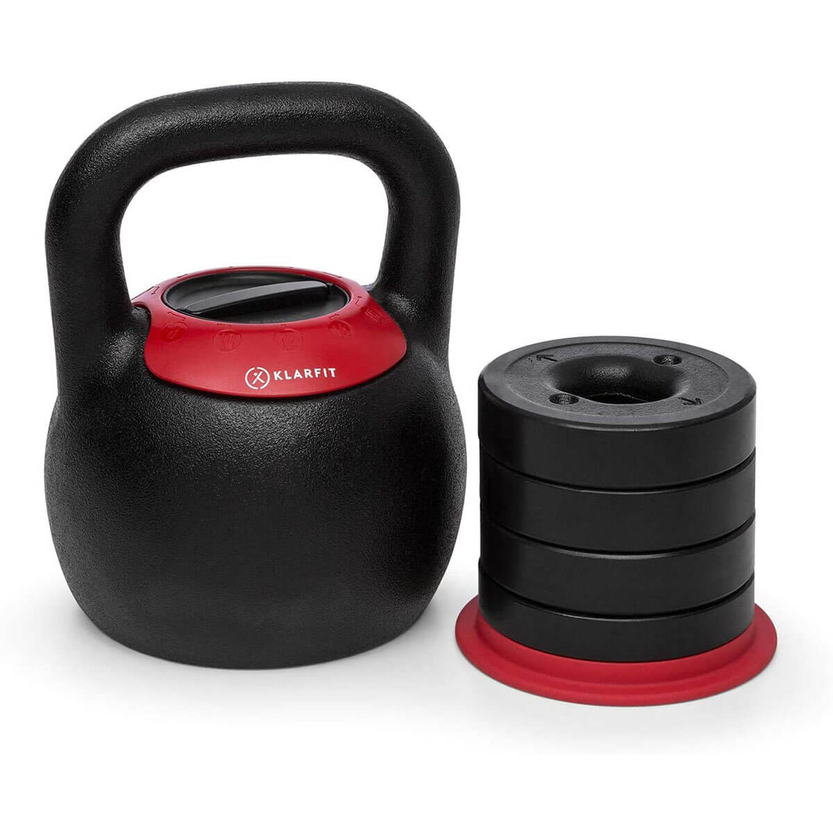 Adjustable Cast Iron Kettlebell 8-16kg Range