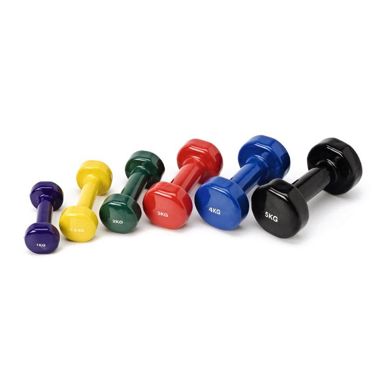 Aerobic Vinyl Dumbbells - 2 x 0.5kg - Gymzey.com